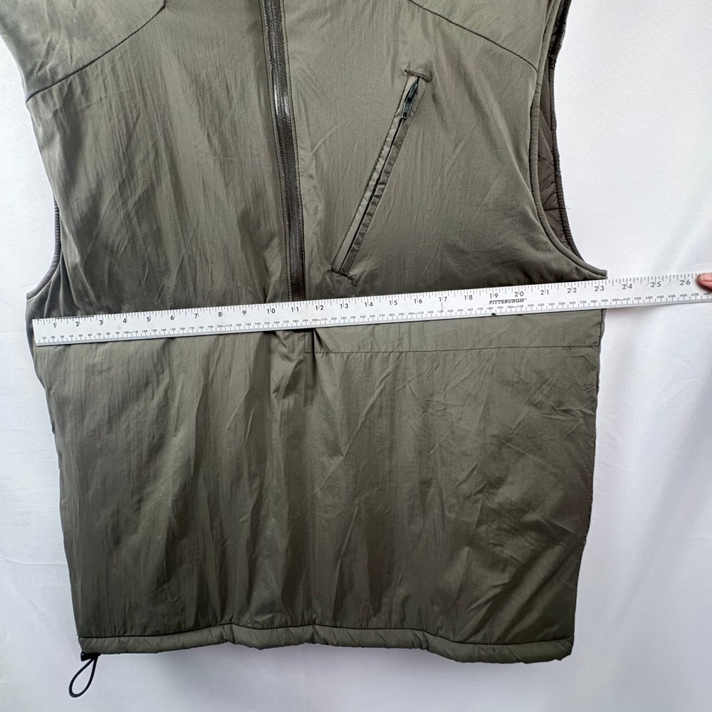 Orc Industries Vest Mens XL Long L7a Insulative Vest 1/2 Zip Military Drawcord - Picture 11 of 13